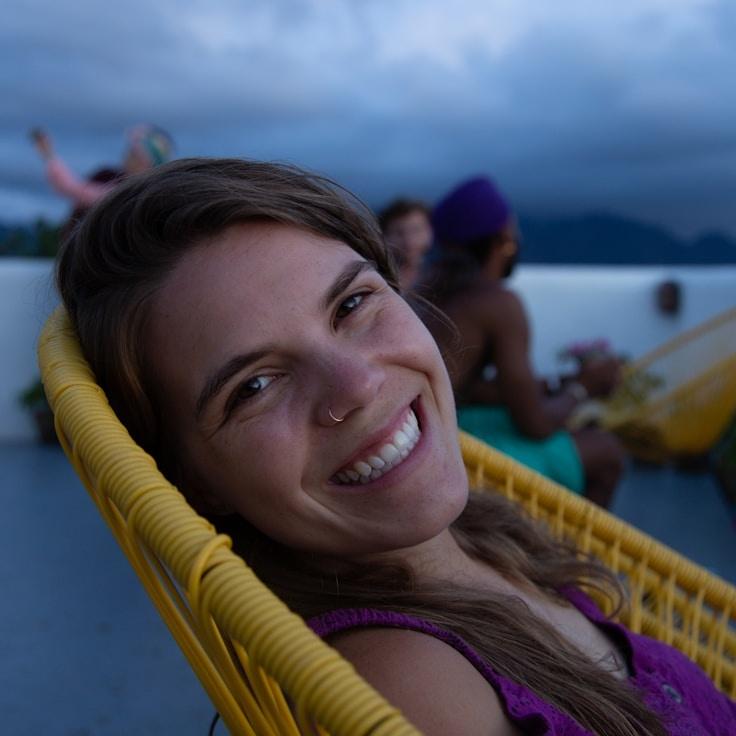 Portrait of Mira Kazuki, group coordinator and fusion cooking expert